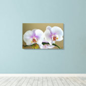 Exotische orchidee foto op Canvas Art (Insitu (Houten vloer))