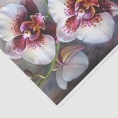 Exotische Orchidee Kunst Decoupage Tissuepapier (Detail)