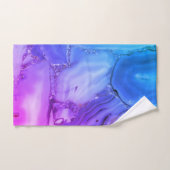 Exotische Paarse marmer Bad Handdoek (Handdoek)