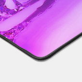 Exotische Paarse marmer Bureaumat (Hoek)