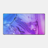 Exotische Paarse marmer Bureaumat (Voorkant)