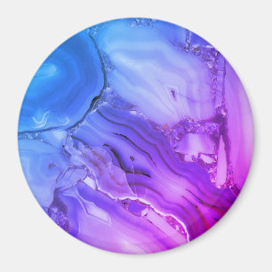 Exotische Paarse marmer Magneet