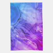 Exotische Paarse marmer Theedoek (Verticaal)