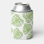 Exotische palmbladeren  blikjeskoeler (Blikje Achterkant)