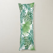 Exotische palmbladeren lichaamskussen (Achterkant (Verticaal))