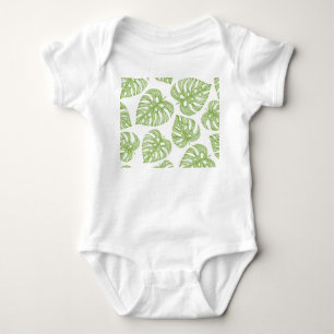 Exotische palmbladeren romper