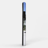 Exotische palmbomen en strand van Paradise Case-Mate iPhone Case (Achterkant/rechts)
