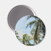 Exotische palmbomen magneet (Voorkant / Achterkant)