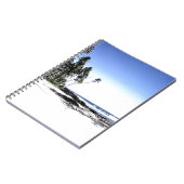 Exotische palmbomen & paradijsstrand notitieboek (Linkerzijde)