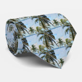 Exotische palmbomen stropdas (Opgerold)