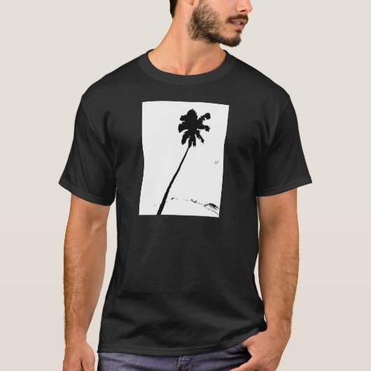 Exotische palmboom t-shirt (Voorkant)
