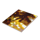 Exotische palmboom tegeltje (Zijkant)