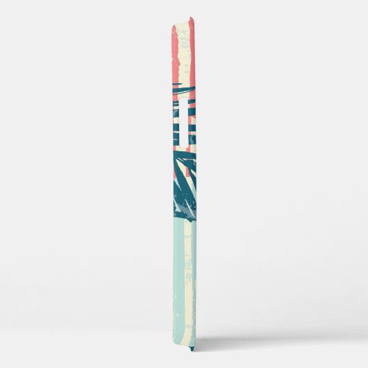 Exotische palmen, met de hand getekende texturen Case-Mate iPhone case (Achterkant / Rechts)