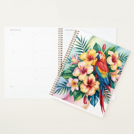 Exotische papegaai planner (Display)