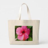 EXOTISCHE PINKSTROOMtas Grote Tote Bag (Achterkant)