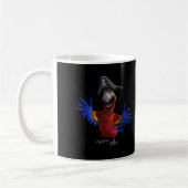 exotische piratenvogel koffiemok (Links)