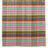Exotische Plaid ECF Douchegordijn (Voorkant)