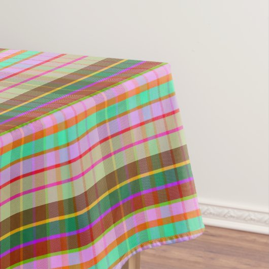 Exotische Plaid ECF Tafelkleed (Voorbeeld)