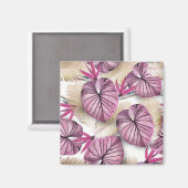 Exotische planten magneet (Voorkant / Achterkant)