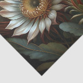 Exotische Protea Tuin Decoupage Tissuepapier (Detail)
