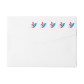 Exotische Regenboog Kolibrie (Achterkant)