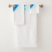 Exotische Regenboog Kolibrie Bad Handdoek (Insitu)