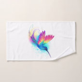 Exotische Regenboog Kolibrie Bad Handdoek (Handdoek)