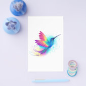 Exotische Regenboog Kolibrie Flyer (Enkel)