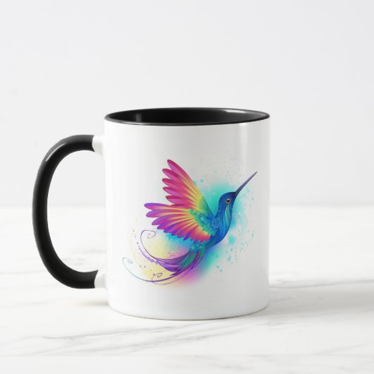 Exotische Regenboog Kolibrie Mok (Links)