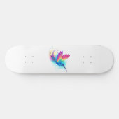 Exotische Regenboog Kolibrie Persoonlijk Skateboard (Horizontaal)