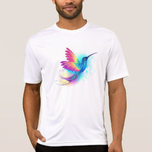 Exotische Regenboog Kolibrie T-shirt