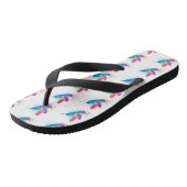 Exotische Regenboog Kolibrie Teenslippers (Schuin)