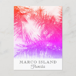 *~* Exotische reis AP25 aanpassen - Palm Leaf Briefkaart