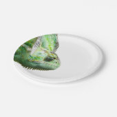 Exotische reptiel papieren bordje (Gekanteld)