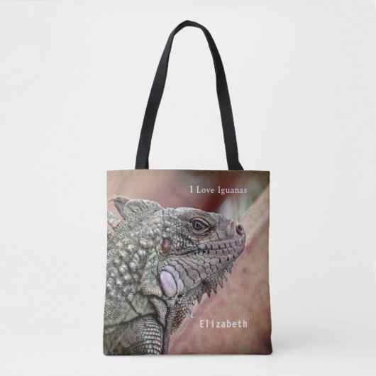 Exotische reptiel tote bag (Voorkant)