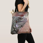 Exotische reptiel tote bag (Dichtbij)