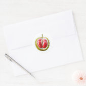 Exotische Rode Durian Sticker - Zeldzame Koning de (Envelop)