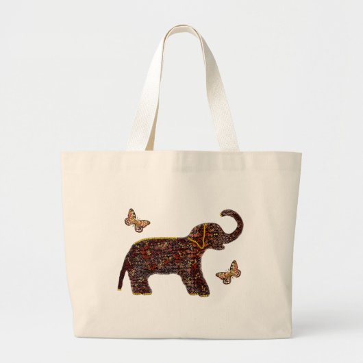 Exotische Roos Grote Tote Bag (Voorkant)