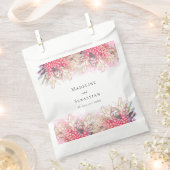 Exotische Roze Ananassen Blush Bruiloft Bedankzakje (Geknipt)