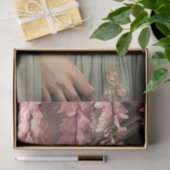 Exotische schoonheid Arabesque vogel & bloemportre Tissuepapier (Geschenk)