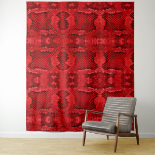 Exotische slang huid dier print patroon modern roo wandkleed