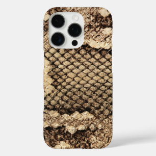 Exotische slang huid dier print patroon modern vet iPhone 16 pro hoesje