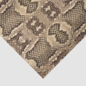 Exotische slang huid dierlijke print textuur patro tissuepapier (Detail)