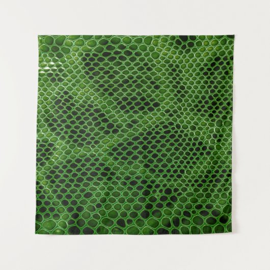 Exotische Snake Huidachtergrond Wandkleed (Voorkant (horizontaal))