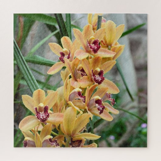 Exotische Star Orchids Legpuzzel (Verticaal)