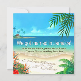 Exotische strand Jamaica receptie krijgt namen in  Kaart