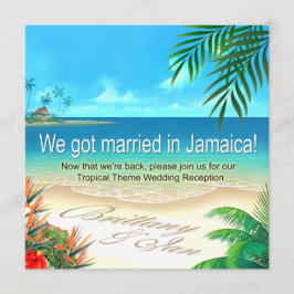 Exotische strand Jamaica receptie krijgt namen in Kaart