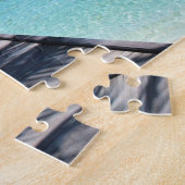 Exotische strand - legpuzzel (Zijkant)