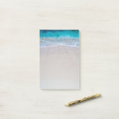 Exotische strand & oceaan post-it® notes (Op bureau)
