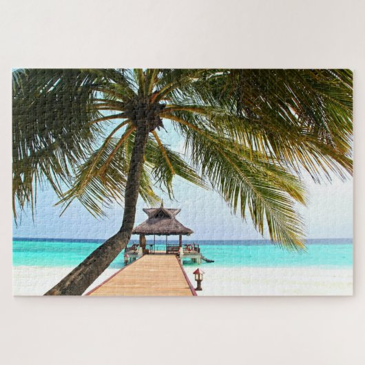 Exotische strand puzzle legpuzzel (Horizontaal)